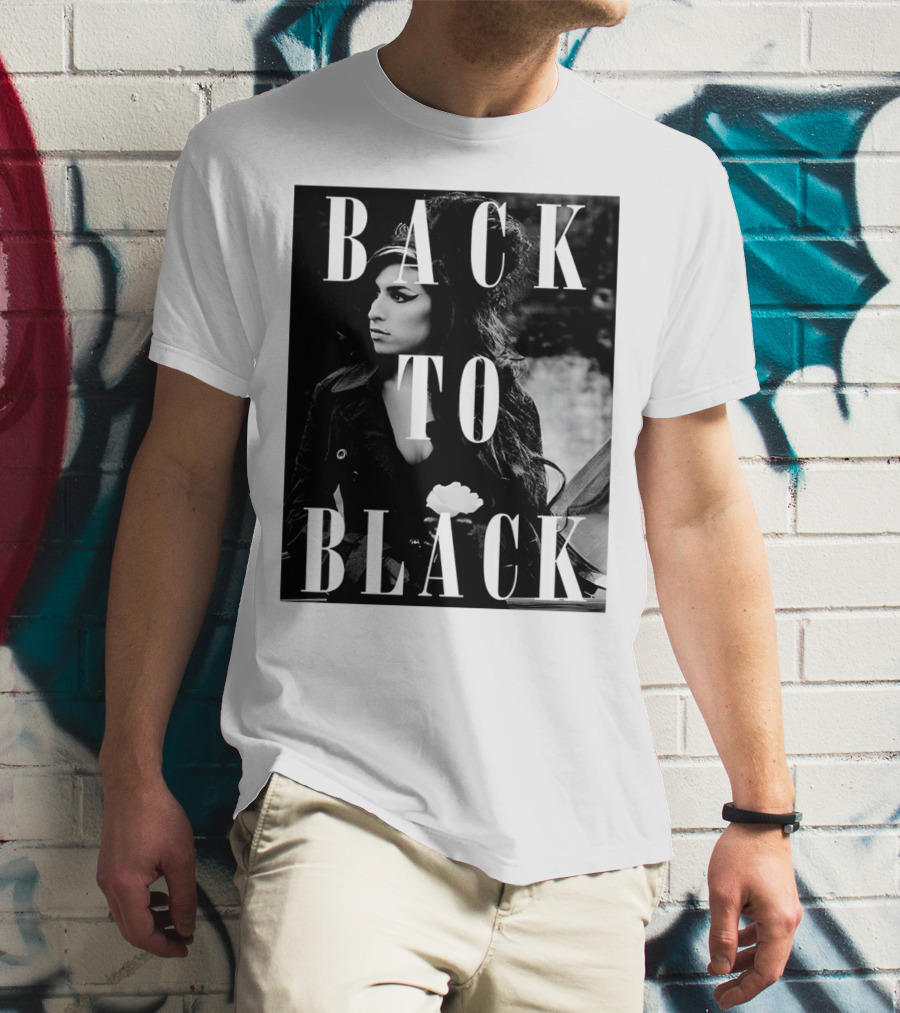 Amy Winehouse Back To Black T-Shirt