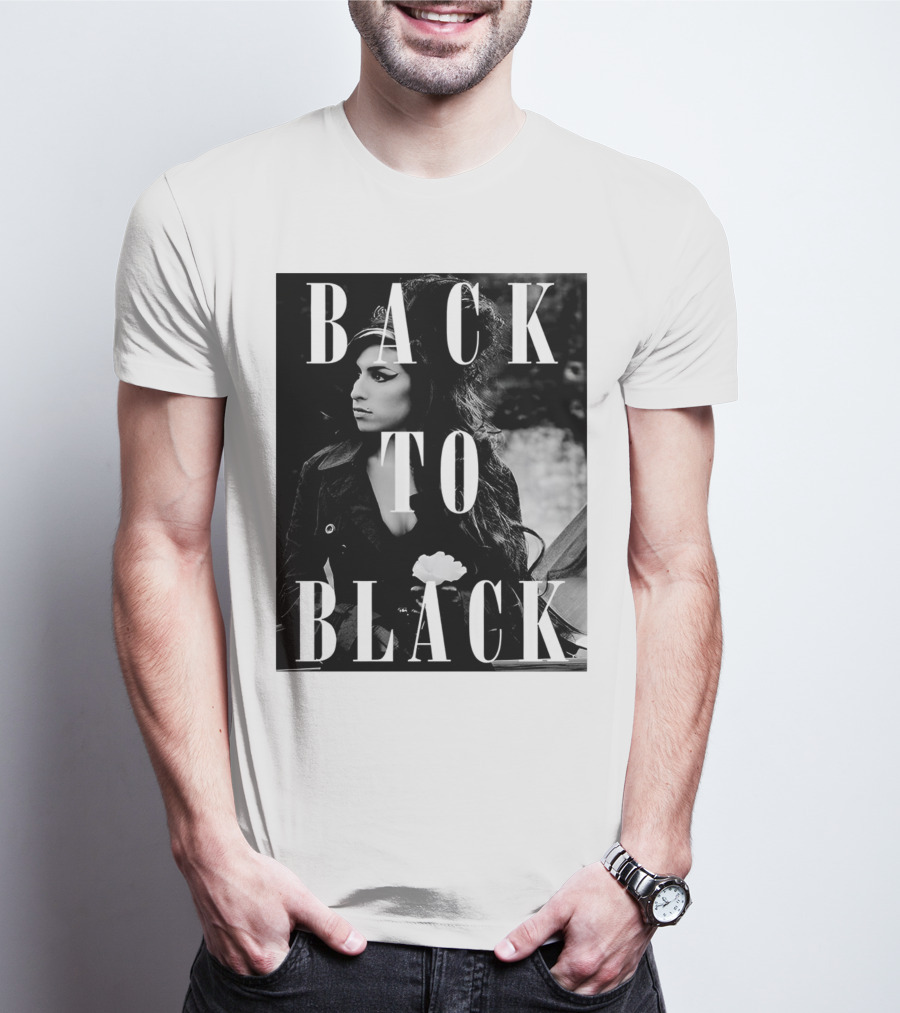 Amy Winehouse Back To Black T-Shirt