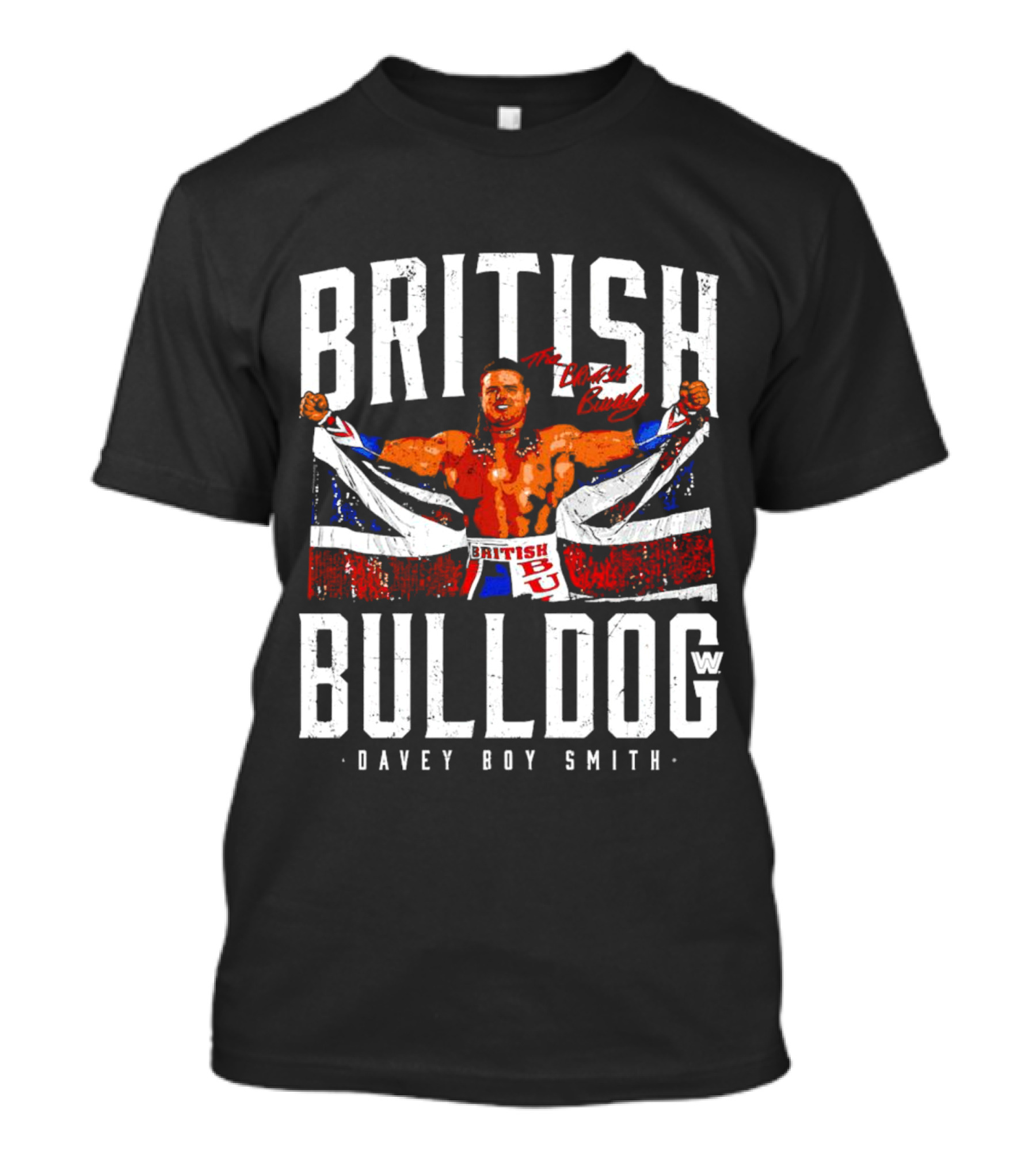 British Bulldog The British Beauty Davey Boy Smith WWE T-Shirt