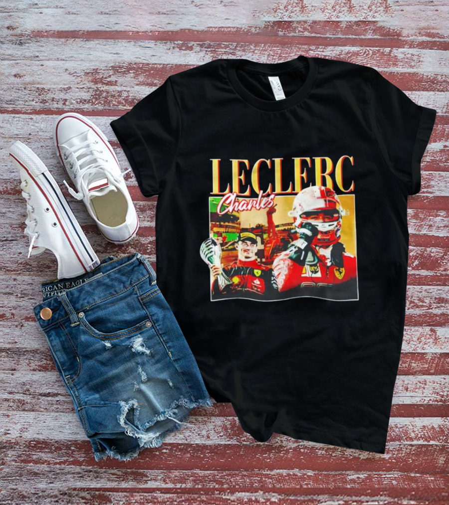 Leclerc Charles Racing Victory Celebration Legends T-Shirt