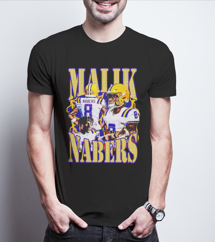 Malik Nabers LSU Tigers Football T-Shirt
