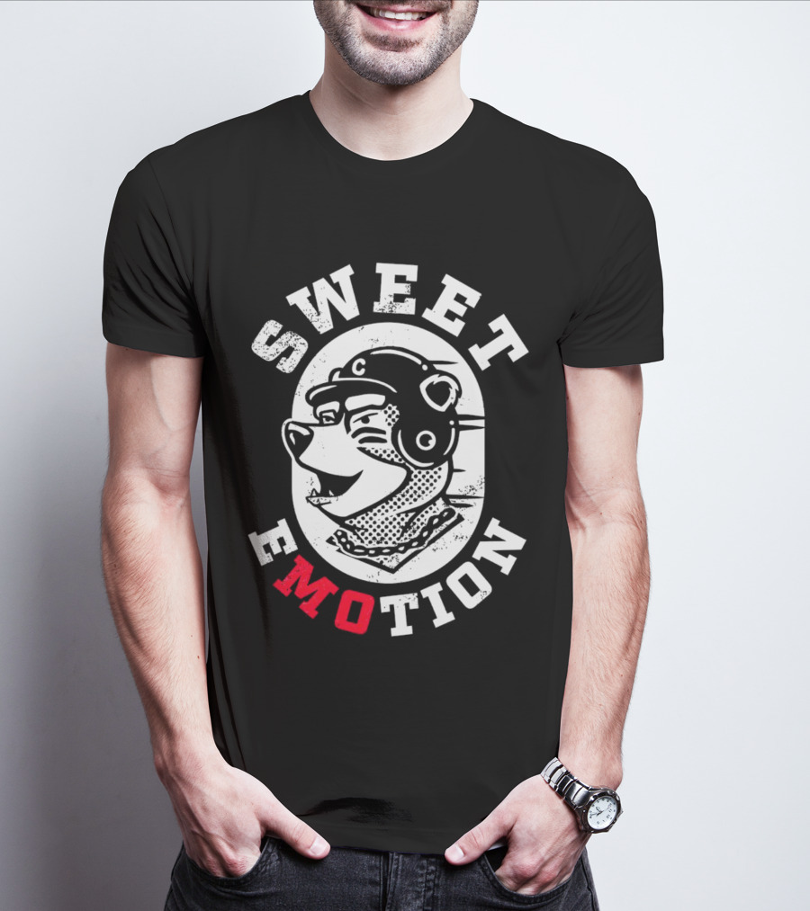 SWEET EMOTION Bear With Helmet And Glasses T-Shirt