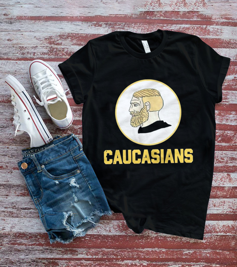Caucasians Team Jersey Profile T-Shirt