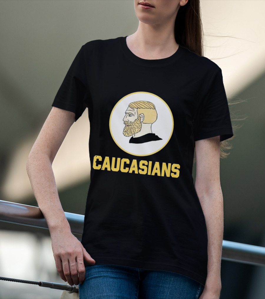 Caucasians Team Jersey Profile T-Shirt