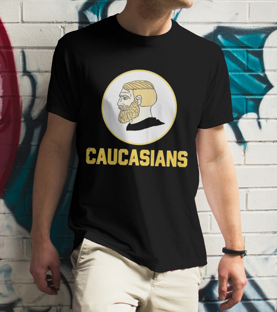 Caucasians Team Jersey Profile T-Shirt
