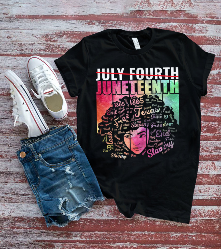 Juneteenth End Slavery Freedom 1865 Texas T-Shirt