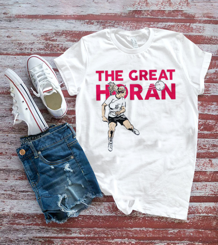 The Great Horan Lindsey Horan United States Women's National Soccer T-Shirt