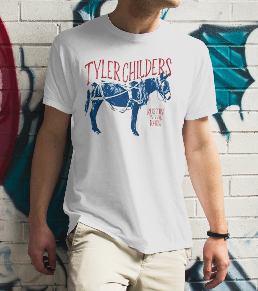 Tyler Childers Rustin’ In The Rain Blue Horse T-Shirt