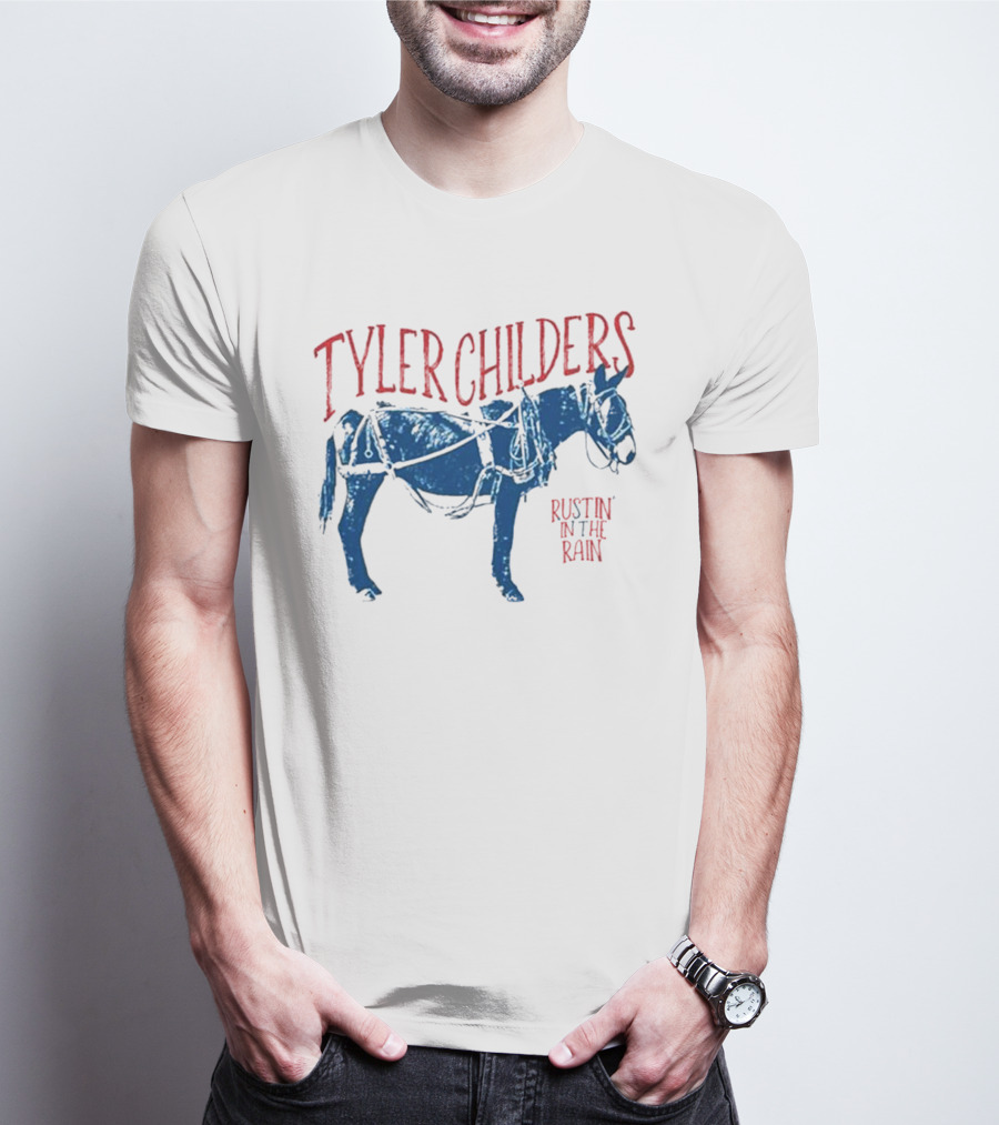 Tyler Childers Rustin’ In The Rain Blue Horse T-Shirt