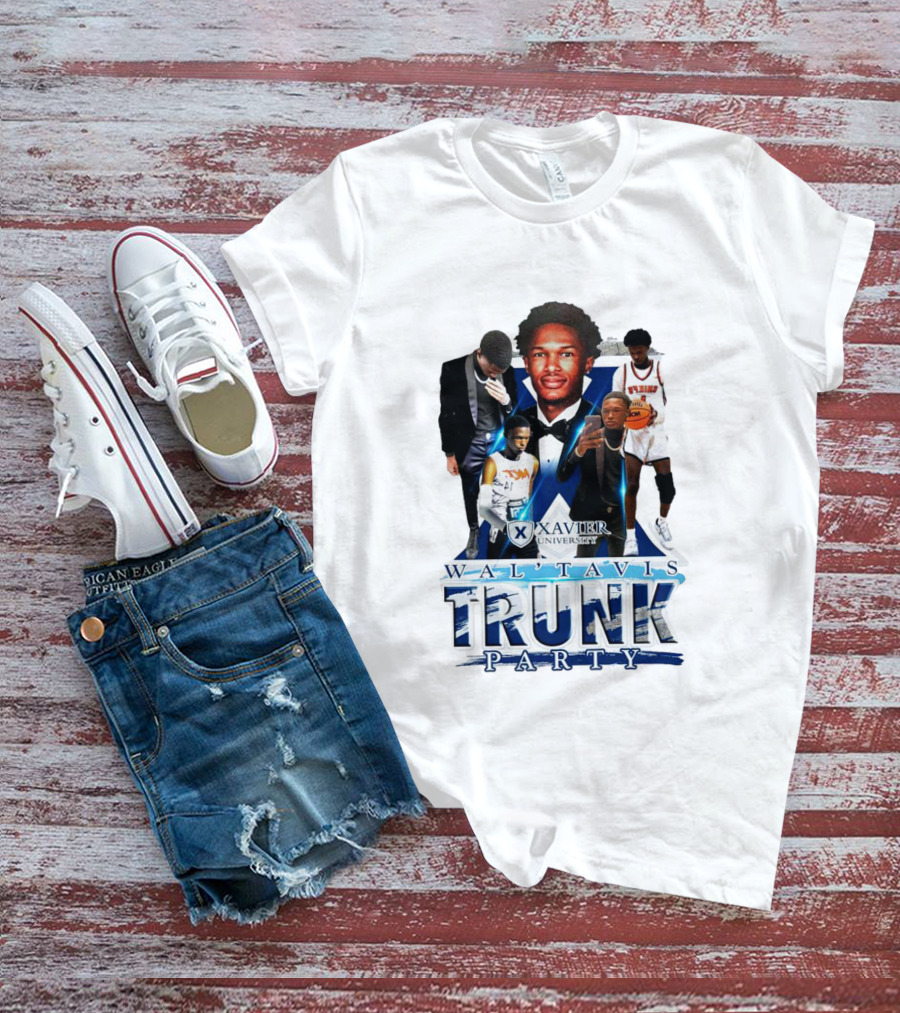 Xavier University Wal’ Tavis Trunk Party Basketball T-Shirt