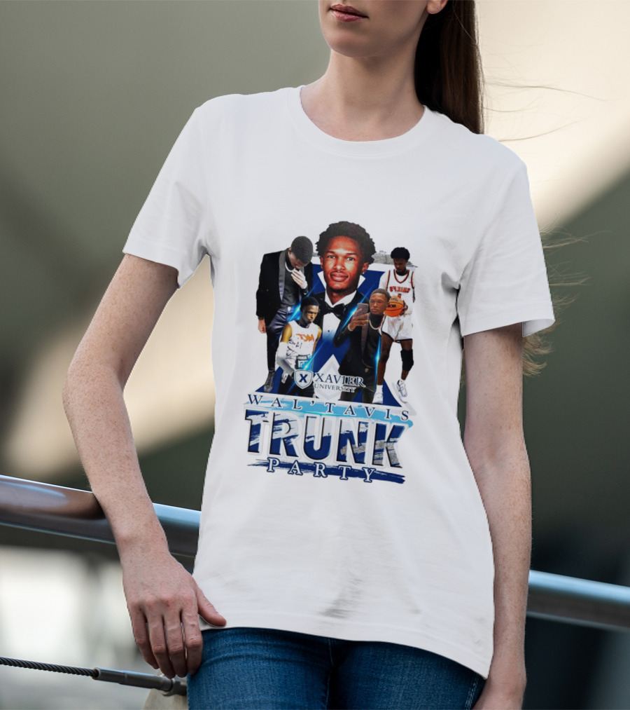 Xavier University Wal’ Tavis Trunk Party Basketball T-Shirt