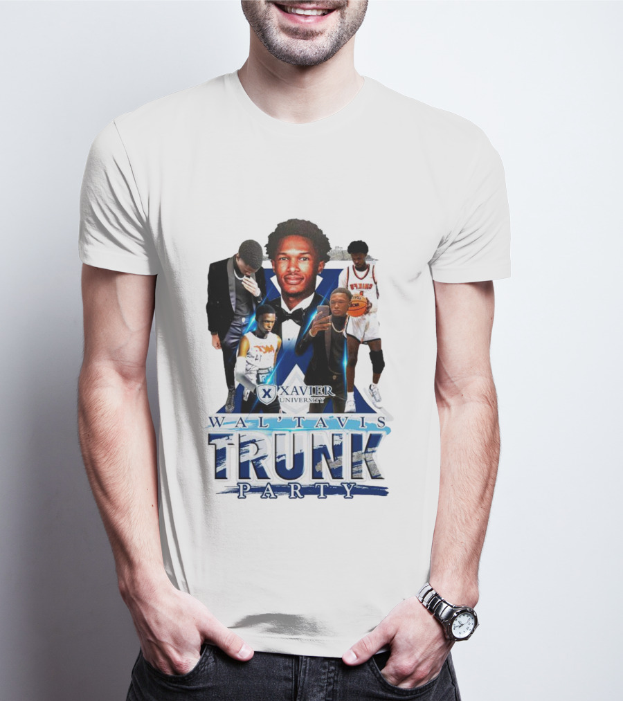 Xavier University Wal’ Tavis Trunk Party Basketball T-Shirt