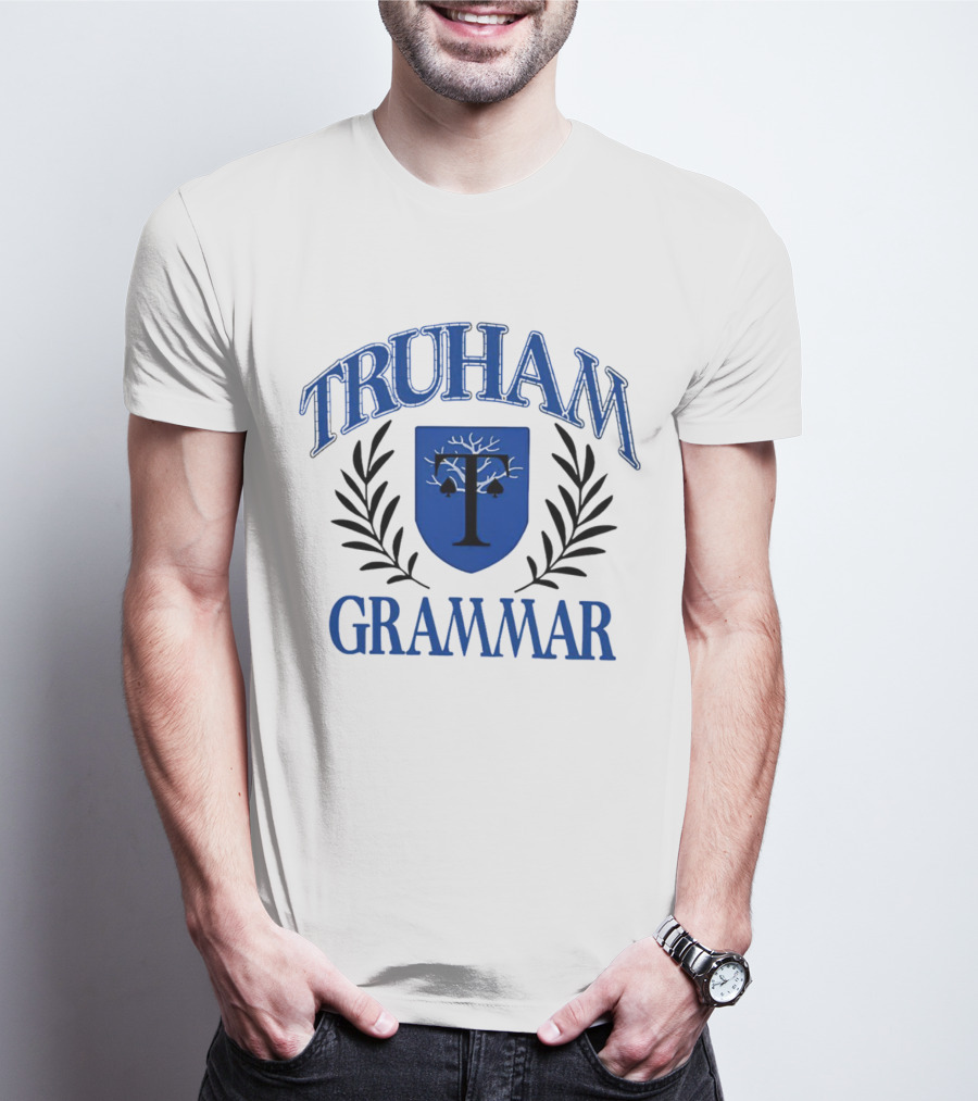 Truham Grammar Crest Anthony Smith Heartstopper T-Shirt