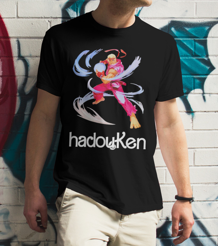 Barbie Hadou Ken Fighter Moves Hadouken T-Shirt