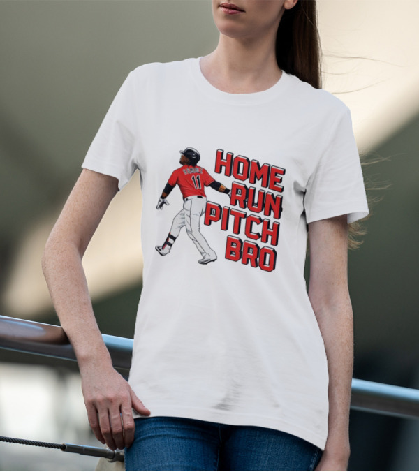 Jose Ramirez 11 Home Run Pitch Bro T-Shirt