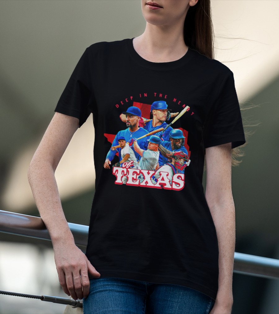 Deep In The Heart Of Texas Baseball T-Shirt