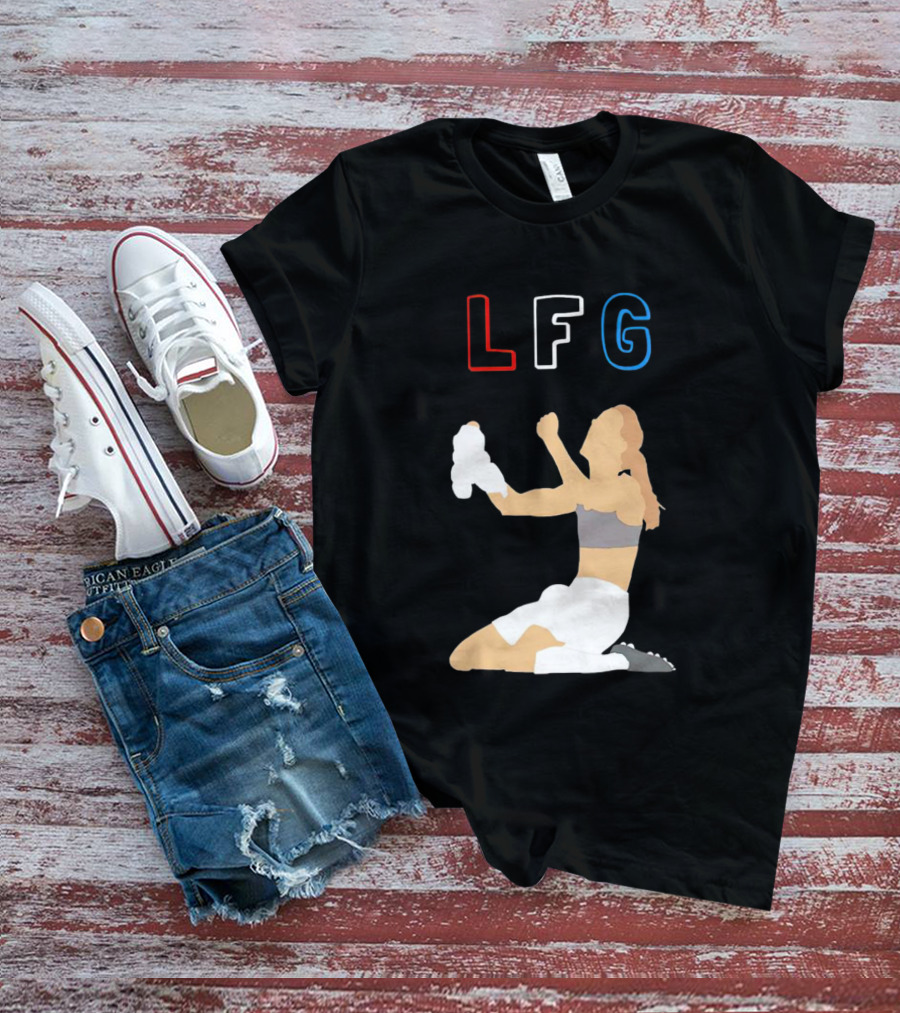 USWNT Soccer LFG Brandi Chastain T-Shirt