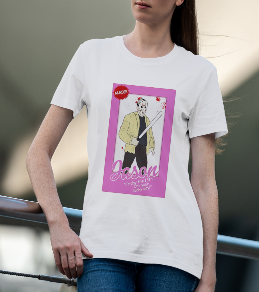 Jason Voorhees Friday The 13th It's Your Lucky Day Murder T-Shirt