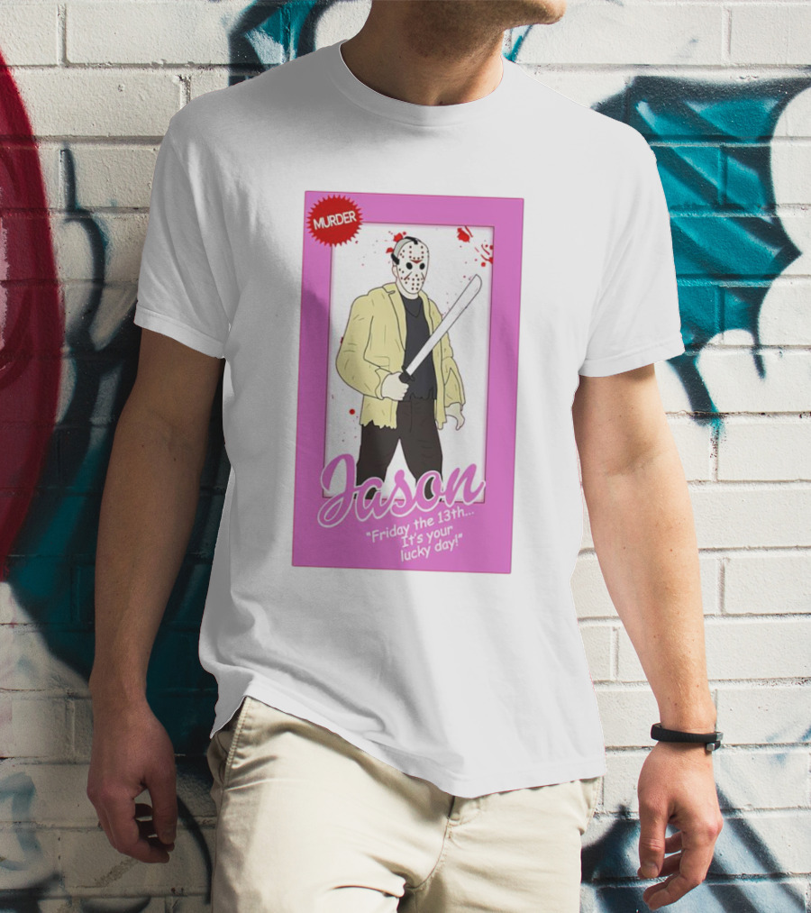 Jason Voorhees Friday The 13th It's Your Lucky Day Murder T-Shirt
