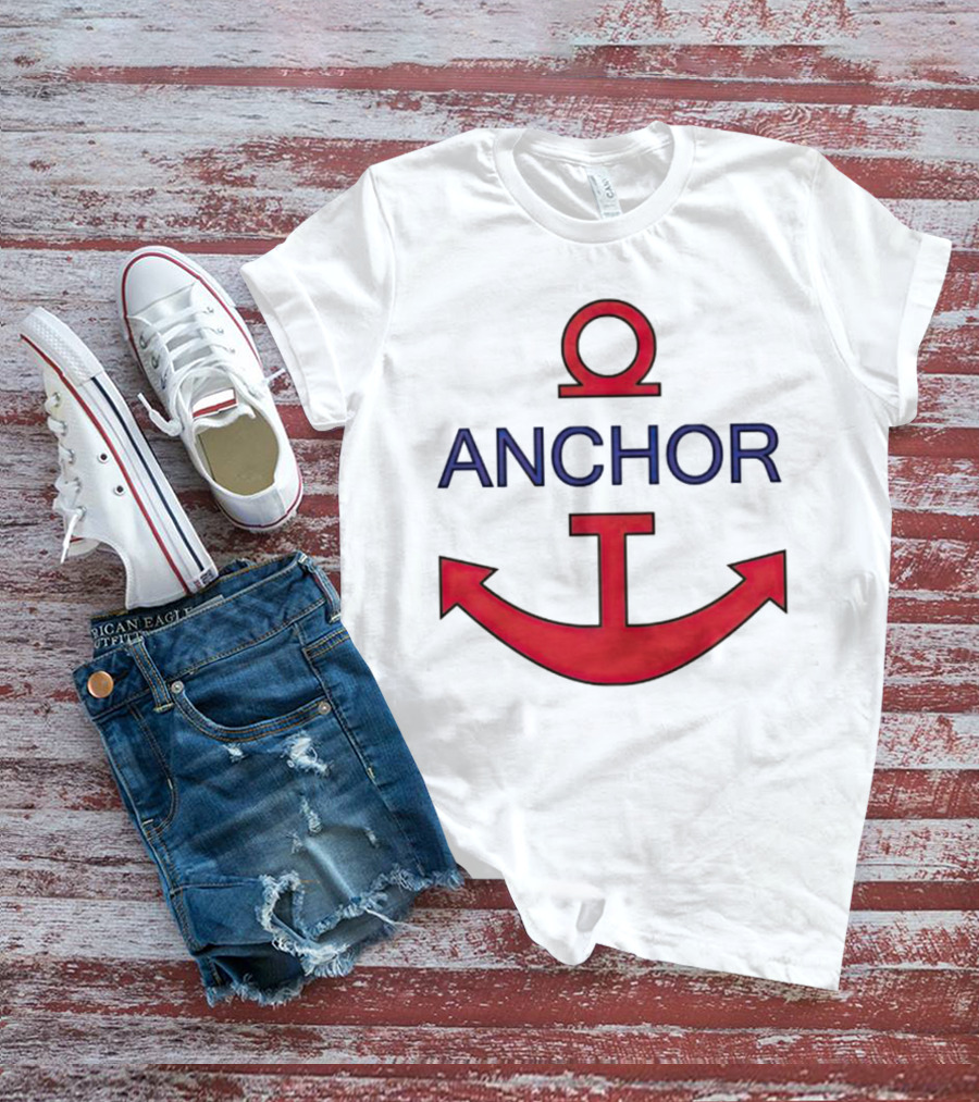 One Piece Monkey D Luffy Anchor Symbol Emblem T-Shirt