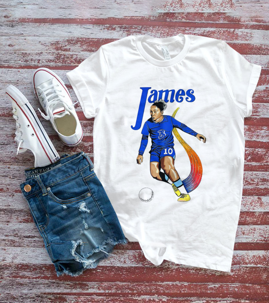 Chelsea Women Soccer Lauren James Number 10 Cheat Code T-Shirt