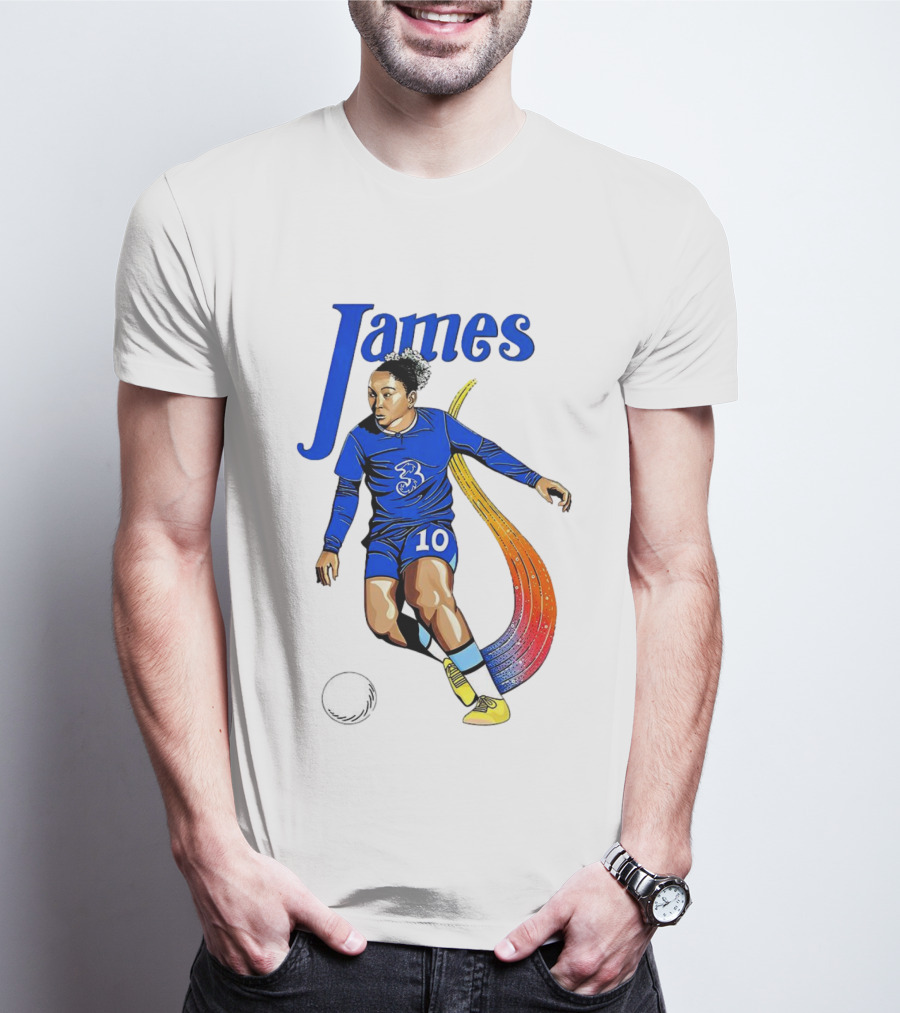 Chelsea Women Soccer Lauren James Number 10 Cheat Code T-Shirt