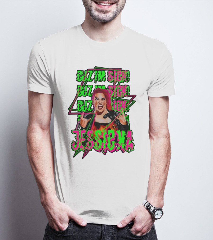 Jessicka Cuz I'm Sick Sign Of The Horns T-Shirt