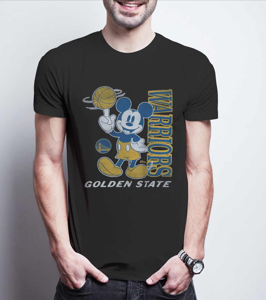 Golden State Warriors Mickey Baller Disney T-Shirt
