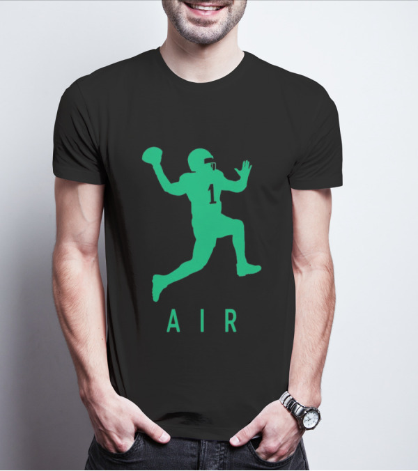 Jalen Hurts Philadelphia Eagles QB1 Air Jumpman T-Shirt