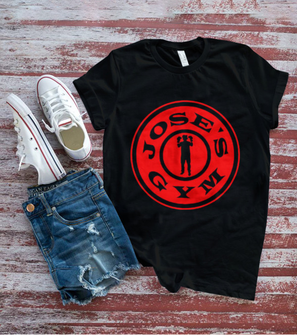 José Ramírez Jose's Gym Powerlifting Silhouette Emblem T-Shirt