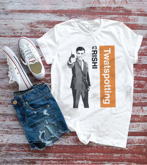 Twatspotting #3 Rishi Thumbs Up Gesture T-Shirt