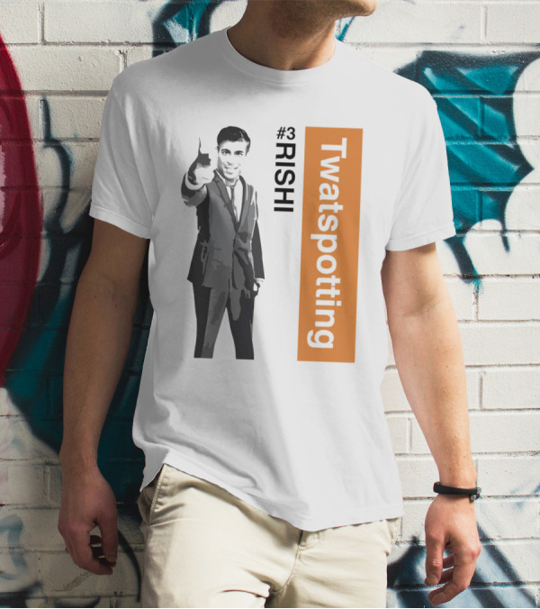Twatspotting #3 Rishi Thumbs Up Gesture T-Shirt