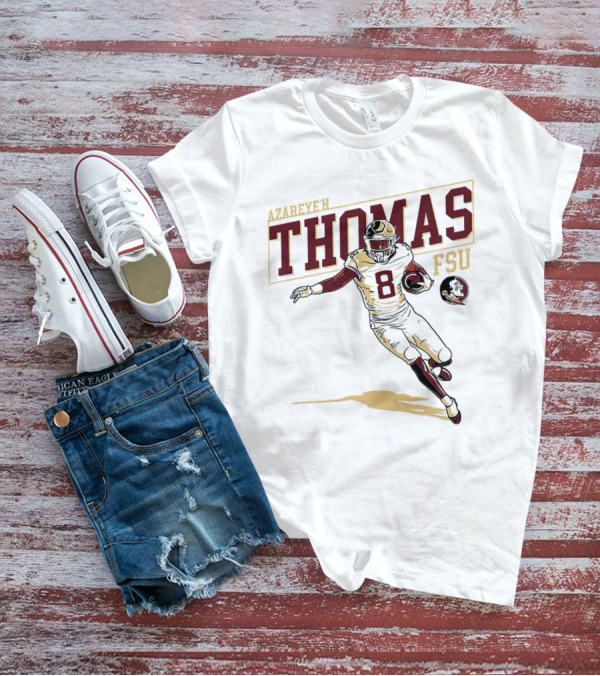 Azareye’h Thomas FSU Florida State Seminoles Football Caricature T-Shirt