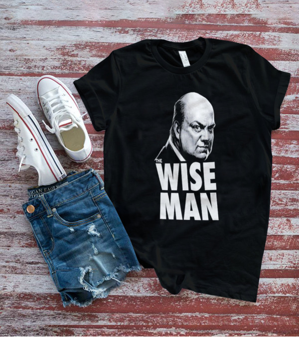 Paul Heyman The Wise Man Portrait WWE Acknowledgment T-Shirt