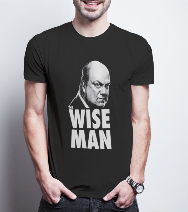 Paul Heyman The Wise Man Portrait WWE Acknowledgment T-Shirt