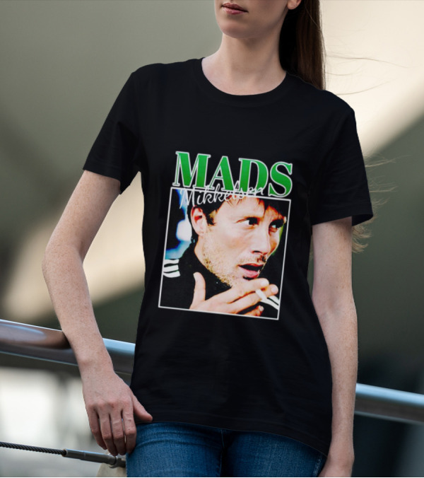Mads Mikkelsen 90’s Vintage Style Hannibal Concept T-Shirt