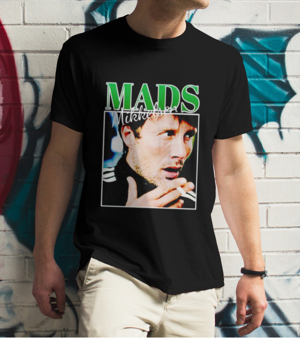 Mads Mikkelsen 90’s Vintage Style Hannibal Concept T-Shirt