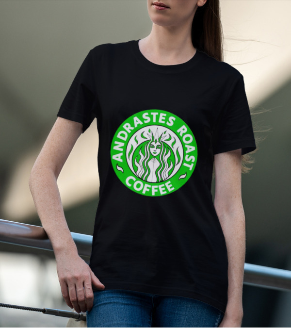 Andrastes Roast Coffee Inquisition Green T-Shirt