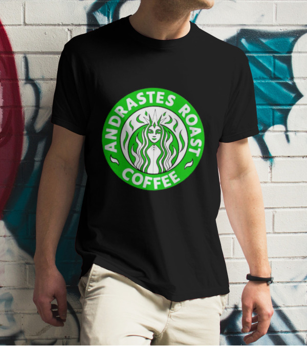 Andrastes Roast Coffee Inquisition Green T-Shirt