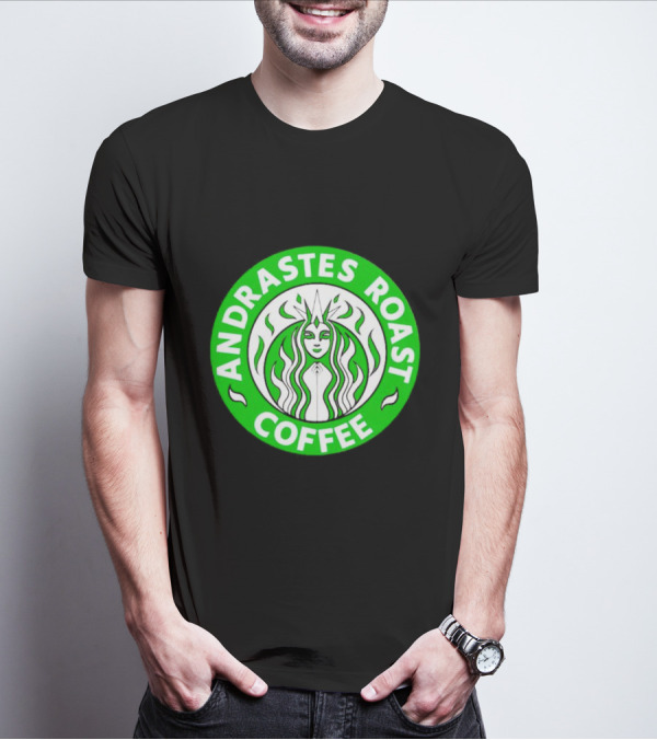 Andrastes Roast Coffee Inquisition Green T-Shirt
