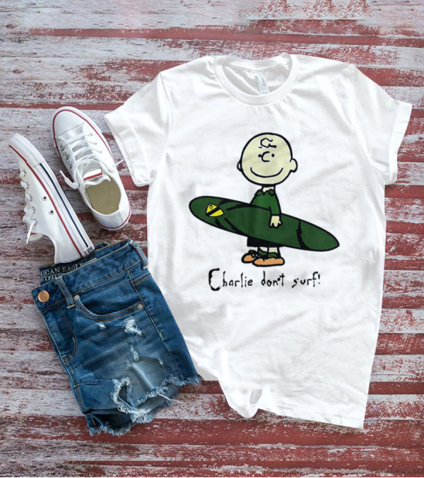 Charlie Brown Don't Surf Vintage T-Shirt