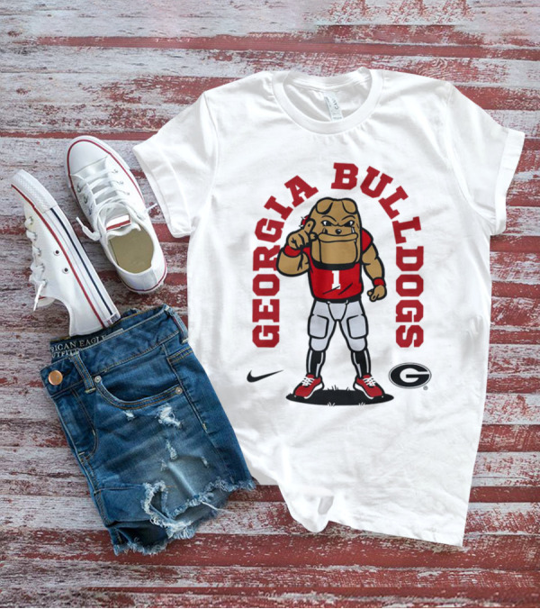 Georgia Bulldogs Mascot Athletic Bulldog T-Shirt