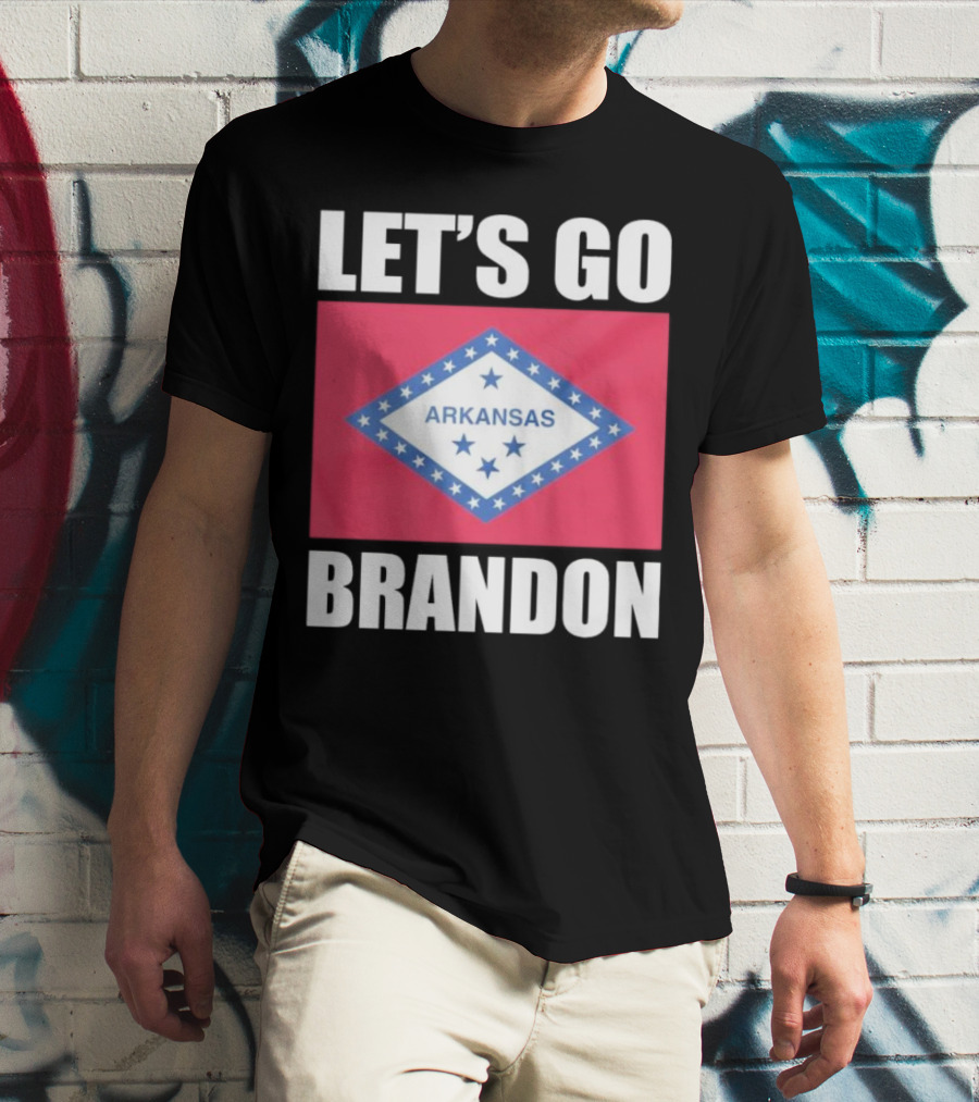 LET'S GO BRANDON ARKANSAS FLAG T-Shirt