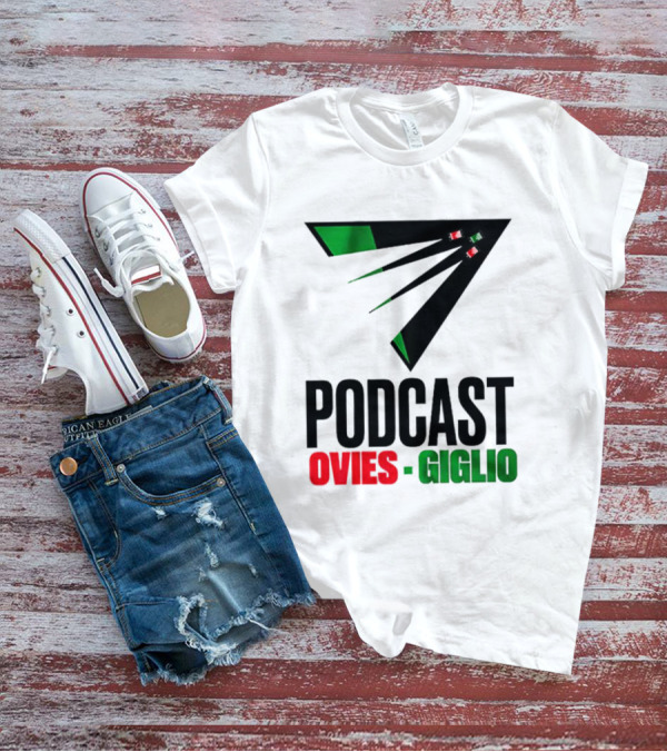 Podcasts Ovies Giglio Football Discussion With Triangular Color Stream T-Shirt