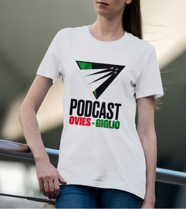 Podcasts Ovies Giglio Football Discussion With Triangular Color Stream T-Shirt