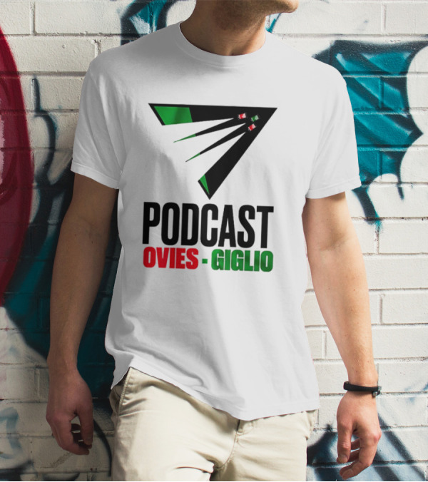 Podcasts Ovies Giglio Football Discussion With Triangular Color Stream T-Shirt