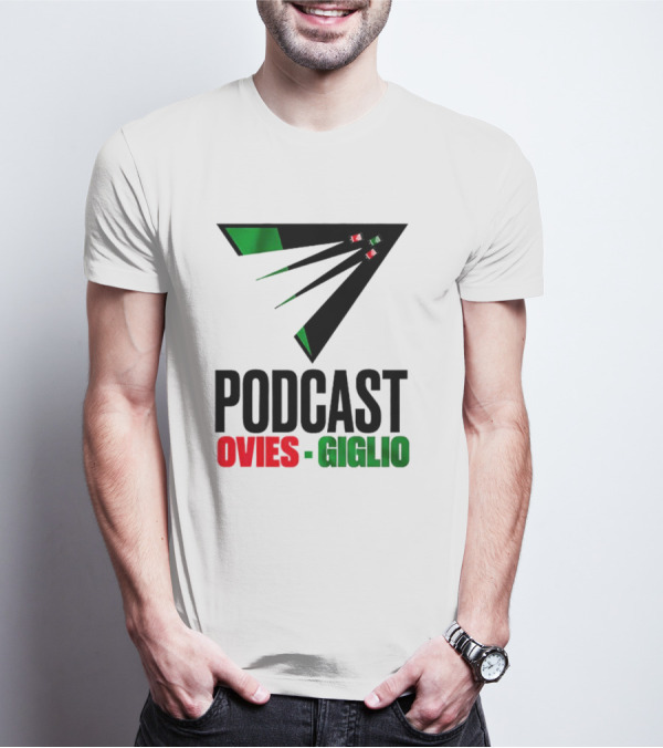 Podcasts Ovies Giglio Football Discussion With Triangular Color Stream T-Shirt