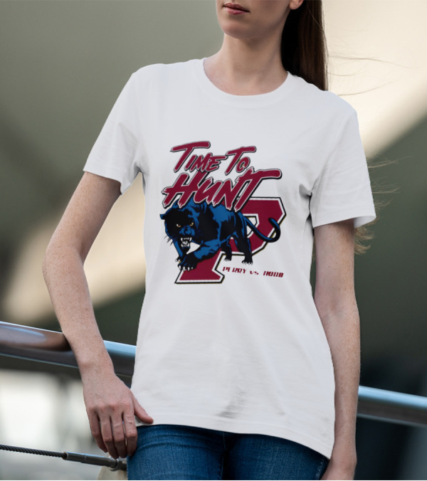 Time To Hunt Perry Vs. Hoco Panther Gold Out T-Shirt
