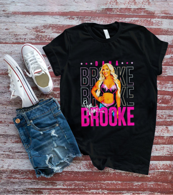 Dana Brooke Signature Name Repeat T-Shirt