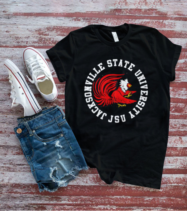 Jacksonville State University JSU Gamecocks Rooster Logo Alabama T-Shirt